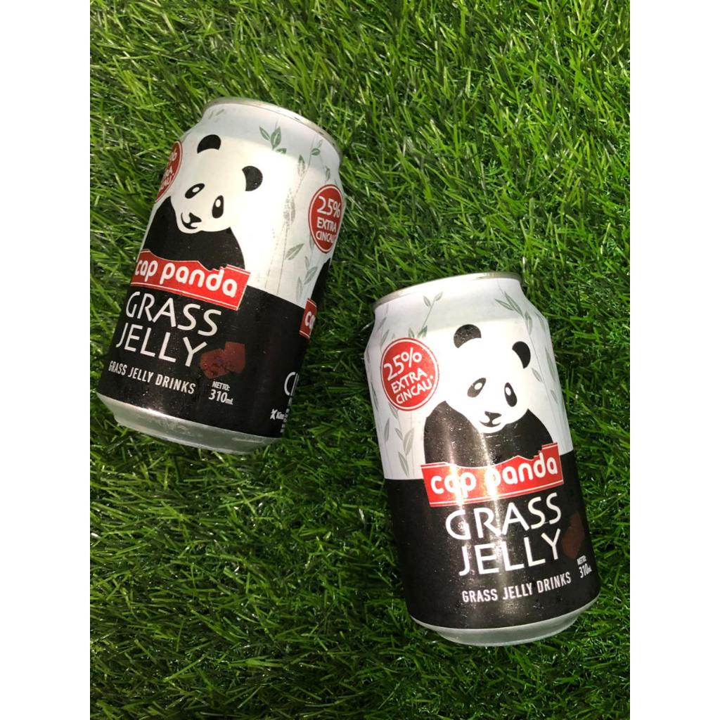 

GROSIR 1 CARTON - PANDA GRASS JELLY DRINK KLG 310mL - ISI 24