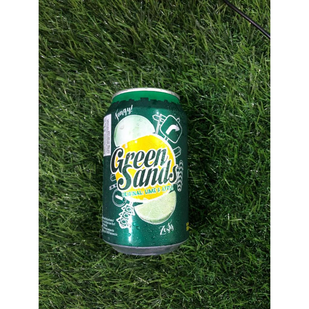 

GROSIR 1 CARTON - GREEN SANDS ORIGINAL LIME & APPLE KLG 330mL - ISI 24