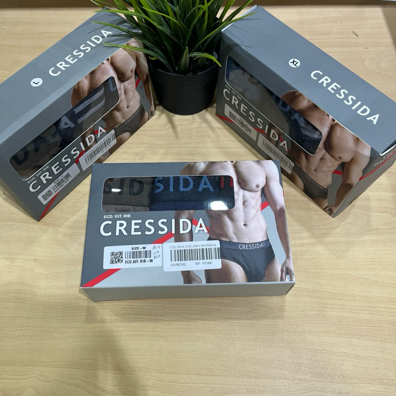 celana dalam cressida pria original