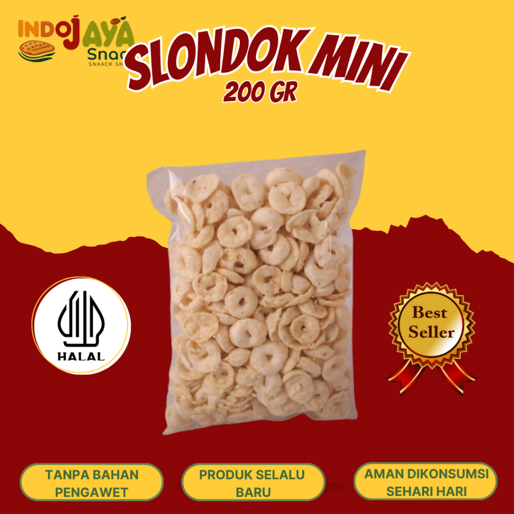 

Slondok mini gurih 200 gr