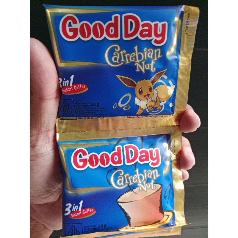 

Good Day Careebian Nut 3in1 1Renceng isi 10 Sachet