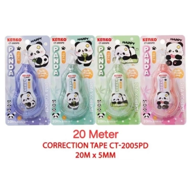 

Correction Tape Panda Kenko 20m
