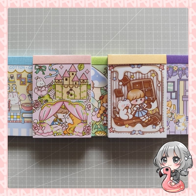 

Memo pad Kartun – Ukuran 6,3 x 9 cm