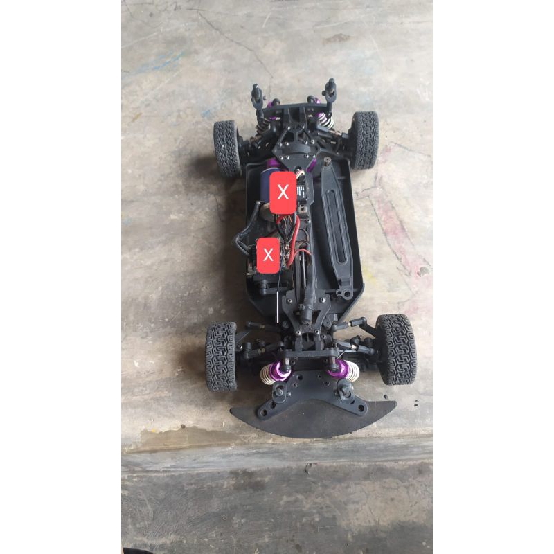 Kit RC rally racing 1:10