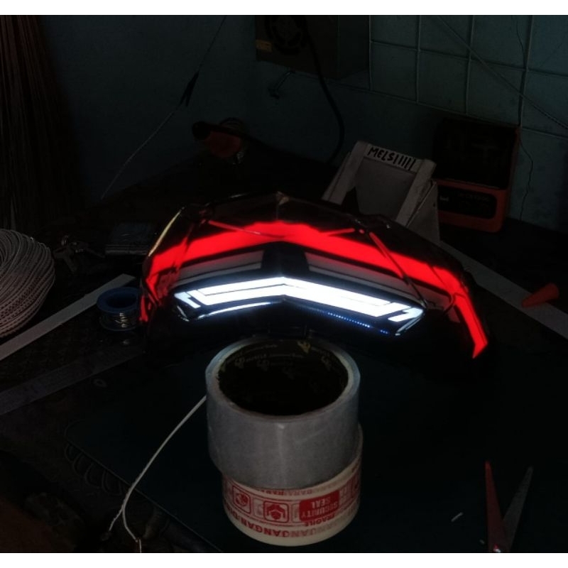 stoplamp lazy vario led old