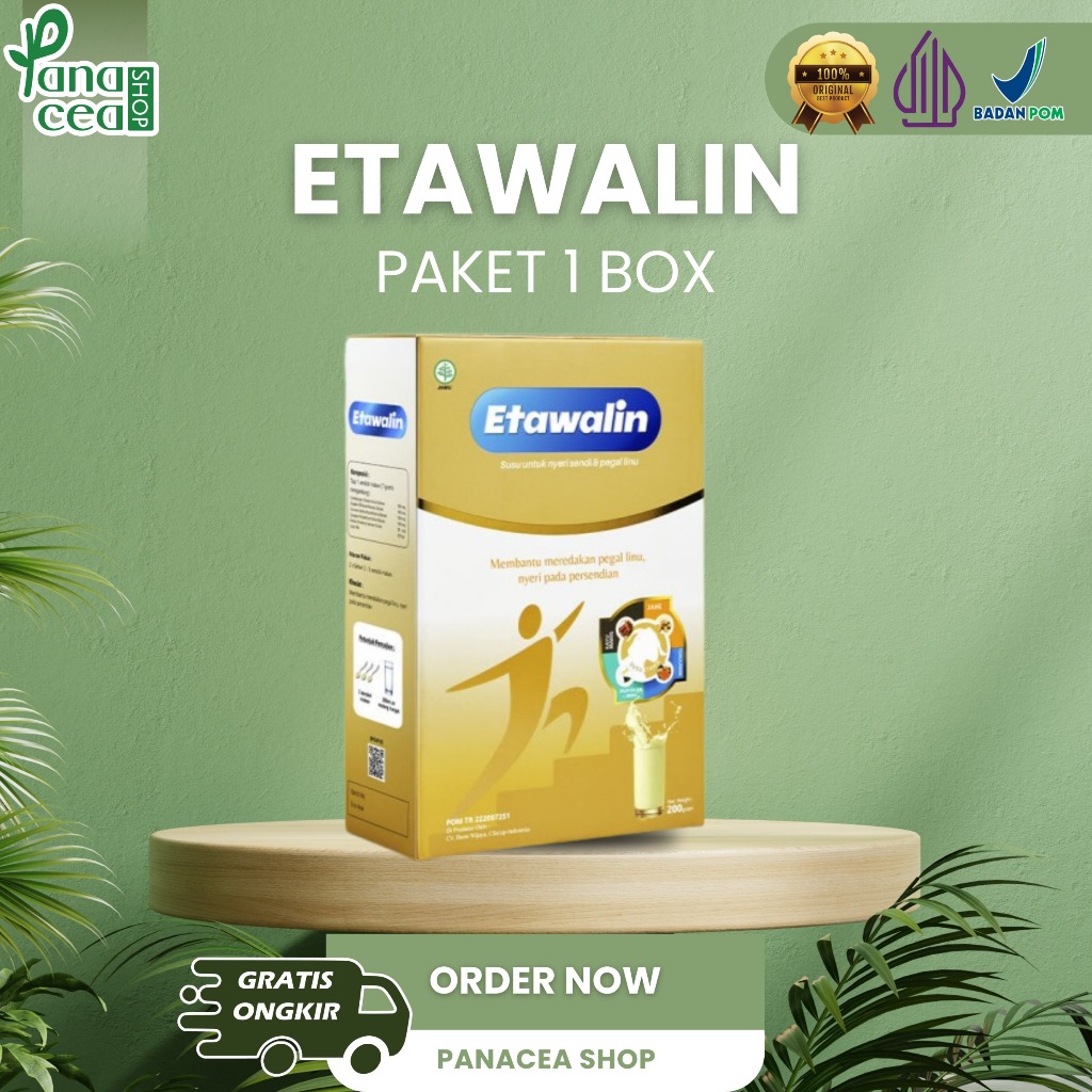 

Etawalin Susu Etawa Herbal Nyeri Sendi 1 Box