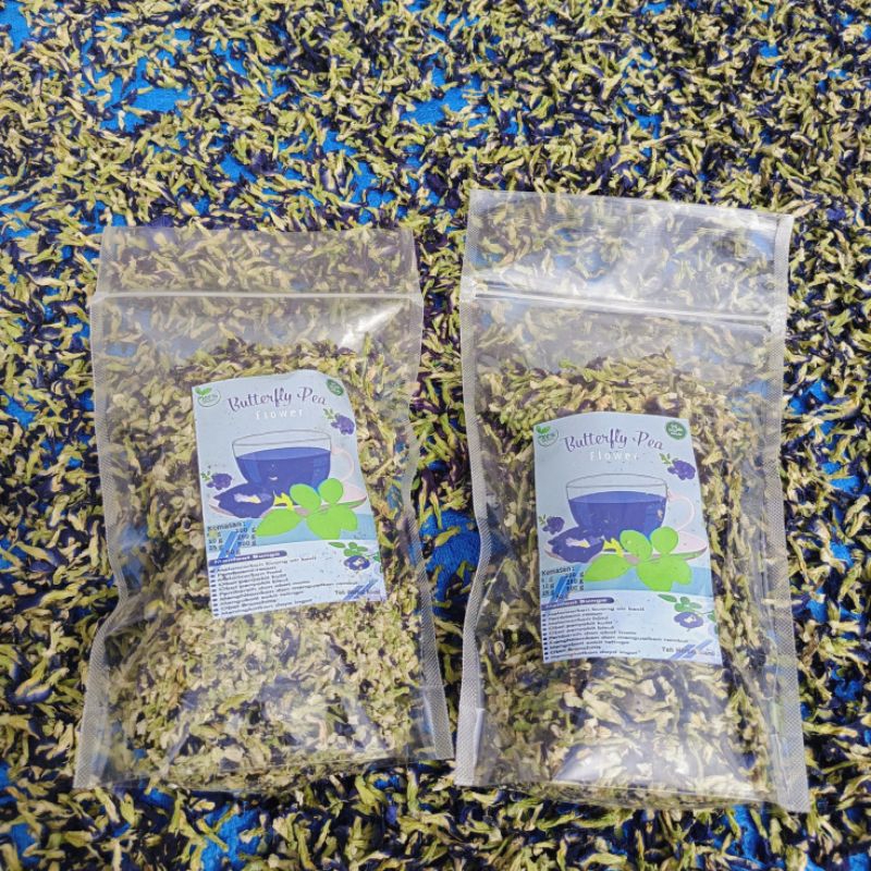 

Teh herbal alami bunga telang 100g