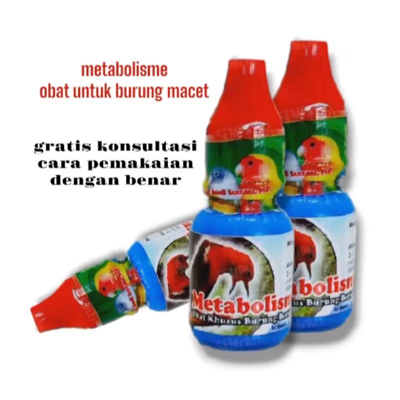 

metabolisme original dr edhi suplemen dan vitamin burung macet bunyi