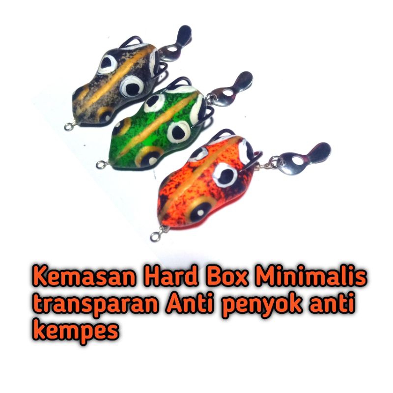 Soft Frog 3,5cm 5gr Blade Berisik Jaws