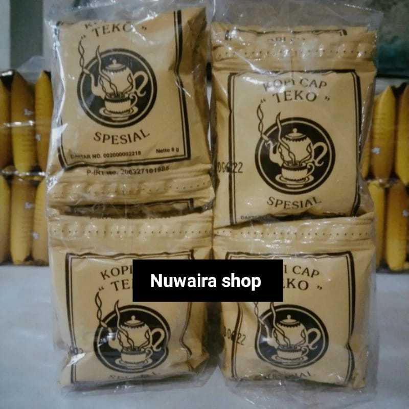 

Kopi Cap Teko Agus Khas Bogor Kopi Hitam Tanpa Gula Kopi Mini Spesial 8gr Kopi Bogor