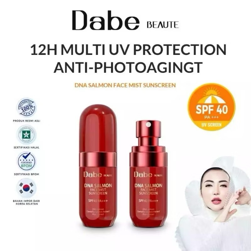 Facemist dabe DNA Salmon Sunscreen
