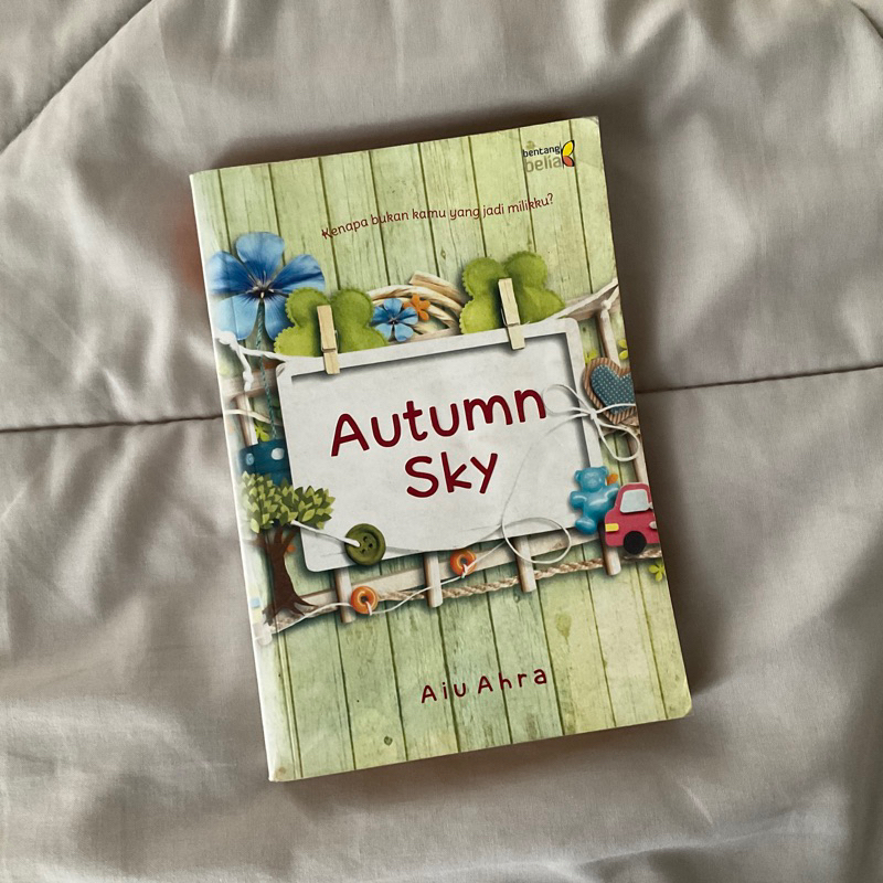 novel murah preloved autumn sky - aiu ahra