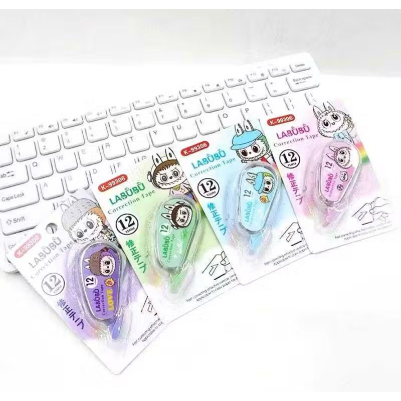 

Tipe-X Karakter Lucu 8M Correction Tape Students Tipe-X Kertas Mini Karakter TIPEX Roll 8M
