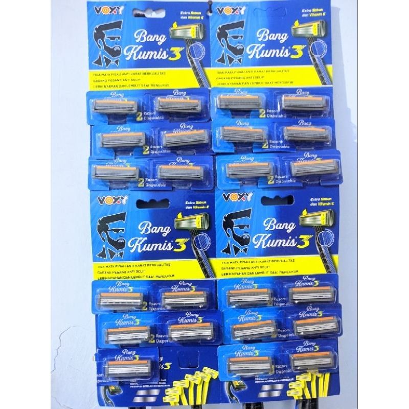 Bang Kumis 3 Mata Pisau | Alat Cukur Kumis | Kerokan Jenggot