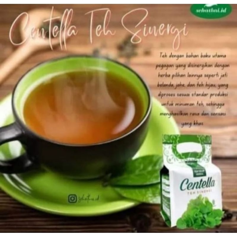

Centella Teh Sinergi - Pembersih darah, kesehatan jantung, Pelangsing Tubuh BPOM (24 Pouch)