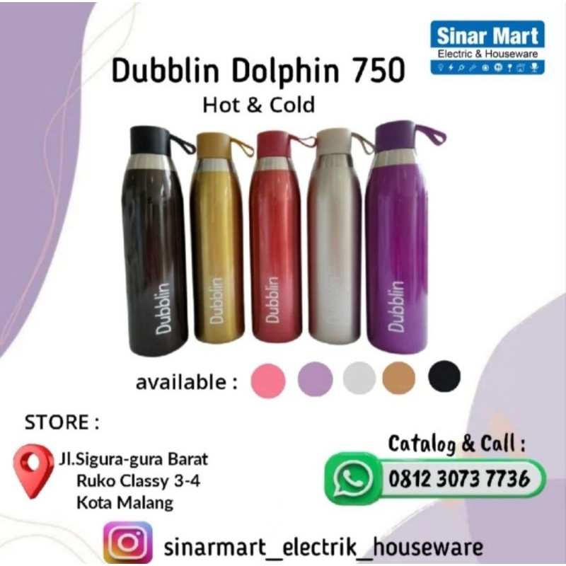 THERMOS DUBBLIN DOLPHIN 750 ML
