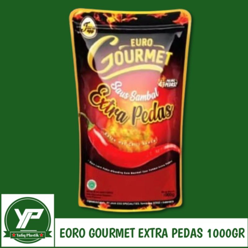 

EURO GOURMET SAUS EKSTRA PEDAS 1kg / SAUS SAMBAL EURO GOURMET / SAUS EKSTRA PEDAS EURO GOURMET 1000GR #SAUSEXSTRAPEDAS