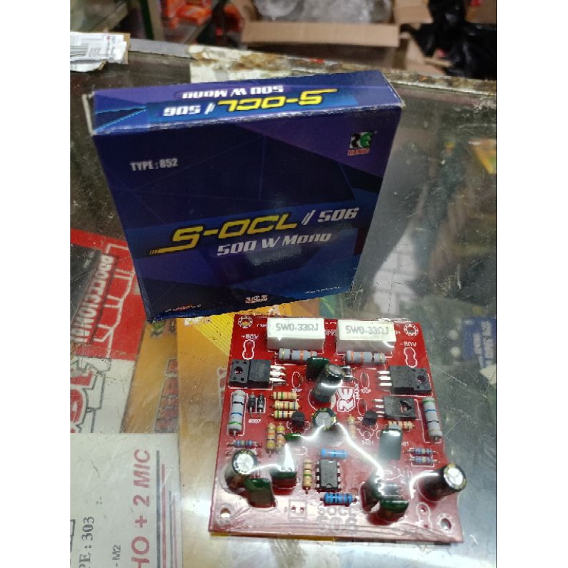Kit S-OCL 506 / Kit Power Driver Amplifier OCL 506 / Kit OCL 506 ( RANIC )