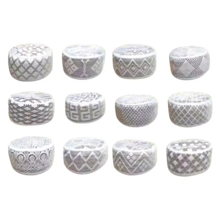 Peci Jaring Lulu Al Bukhari murah min pembelian 1 lusin , Kopiah Jaring tipis habaib