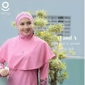 preloved polite swim baju renang muslimah