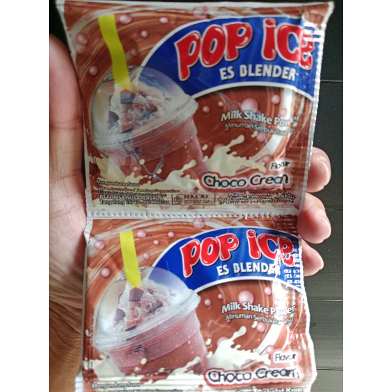 

Pop Ice Rasa Choco Cream 1 Renceng isi 12 Sachet