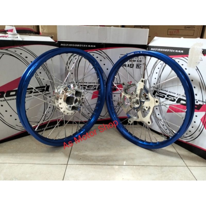 VELG SEPASANG ROSSI UKURAN 140 - 160 RING 17 TROMOL SET HONDA SONIC150R