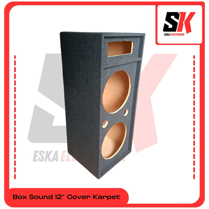 box speaker 12 inch double karpet mdf box sound 12 inch double