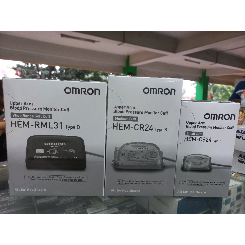 Manset Tensimeter Digital Omron Ukuran S M L / Cuff Omron Original