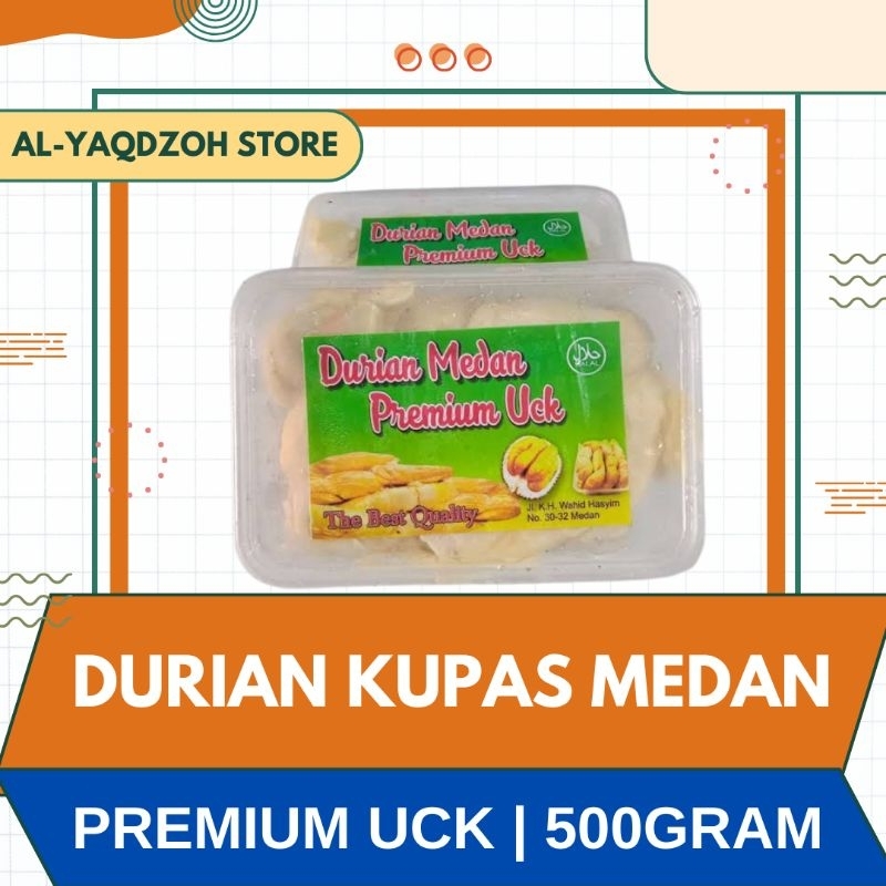 

Durian Kupas | Medan Premium | UCK | Manis & Legit | 500Gram