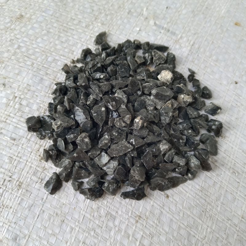 Bubuk Batu Granit Hitam KARUNGAN 20kg / Black Granite / Granite Hitam / Termurah / Berkualitas / Pem