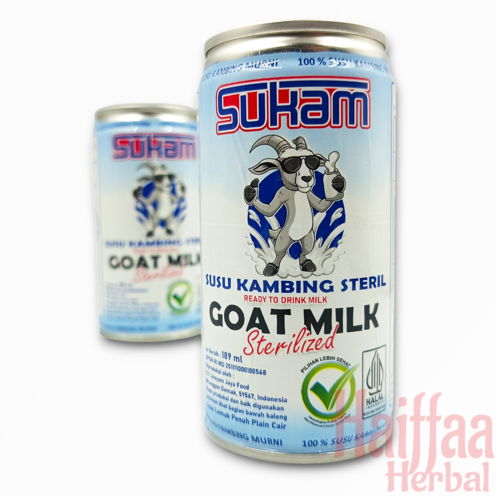 

Susu Kambing Steril Goat Milk Ready to Drink Murni Steril 189ml Original