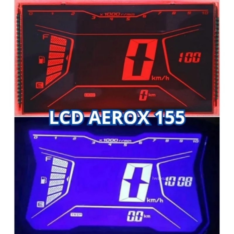 AEROX LCD LEXI PANEL SPEEDOMETER TAHUN 2017 - 2020 BARU DAN ORIGINAL QUALITY