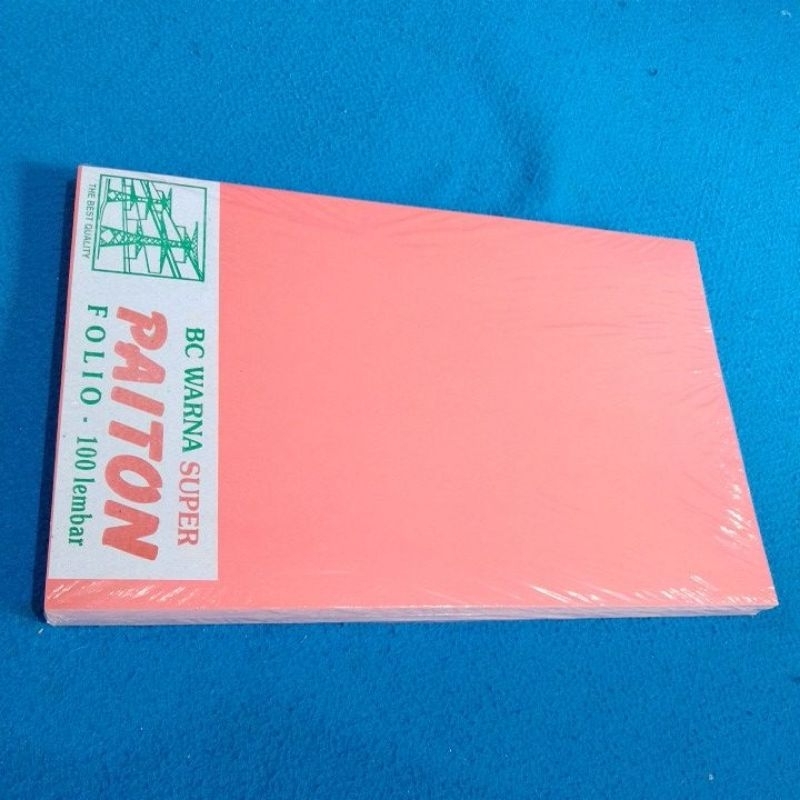 

Buffalo Merah Folio 1 Pack (100 Lembar)