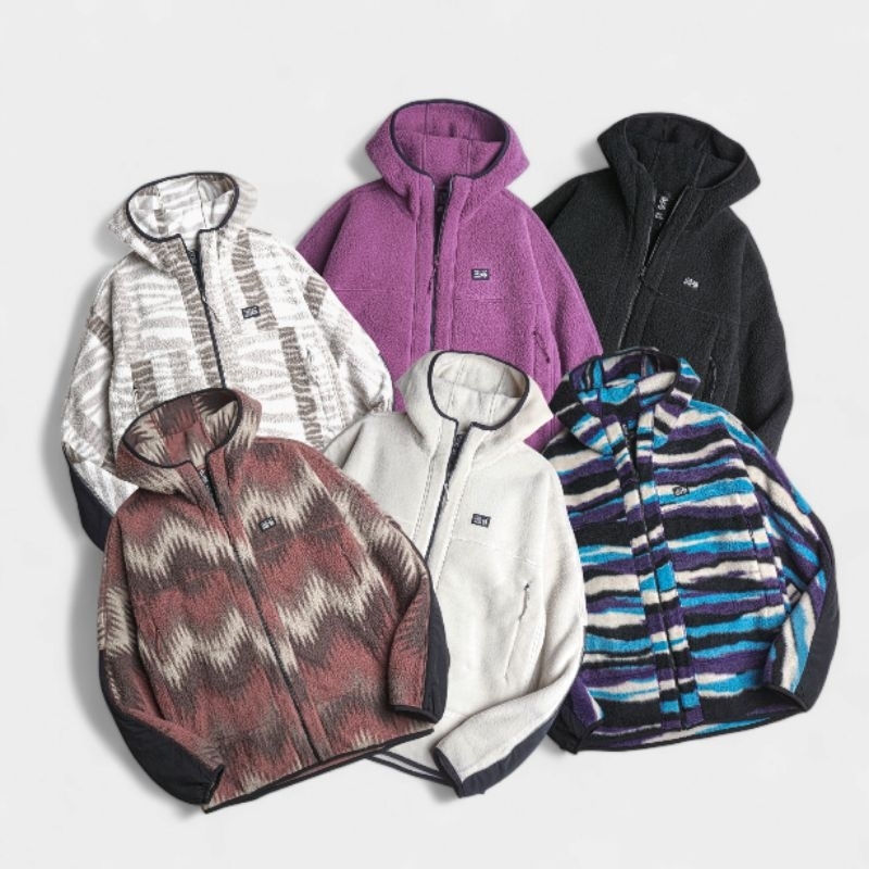 MHW WMNS hicamp fleece hoodie jacket