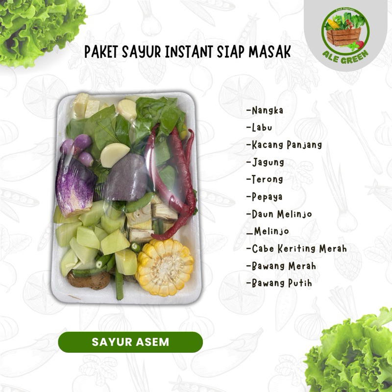 

Sayur asem instan