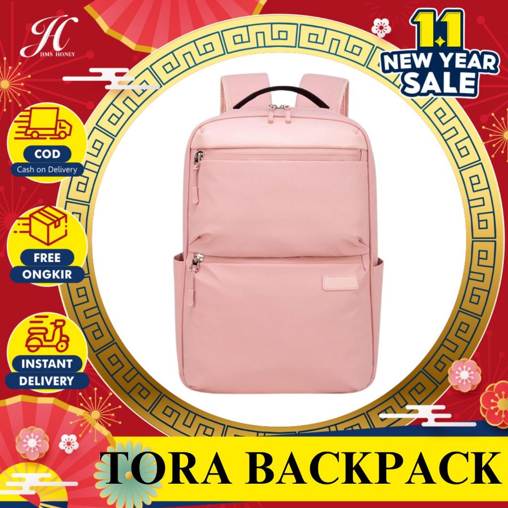 JIMS HONEY TORA BACKPACK Tas Ransel Unisex Pria Wanita Jimshoney Trendy Elegan