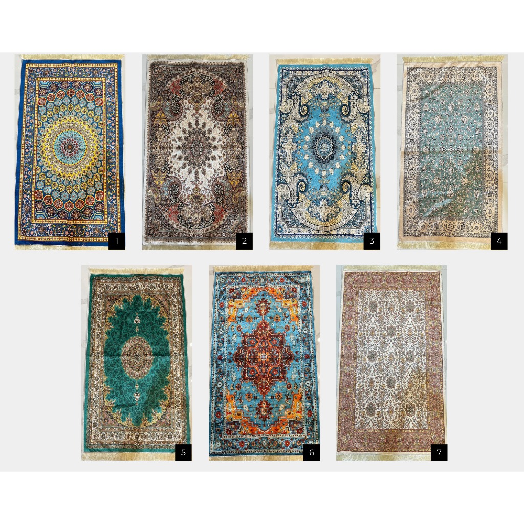 Sajadah Silk Turkey Ottoman - Premium, Halus, dan Nyaman