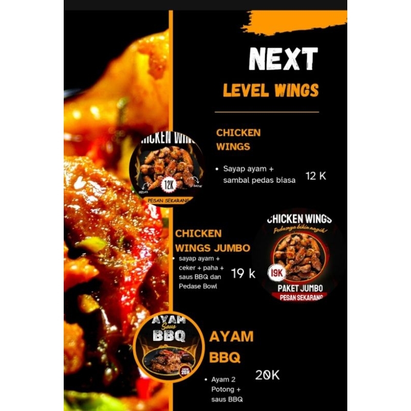

Next level wings