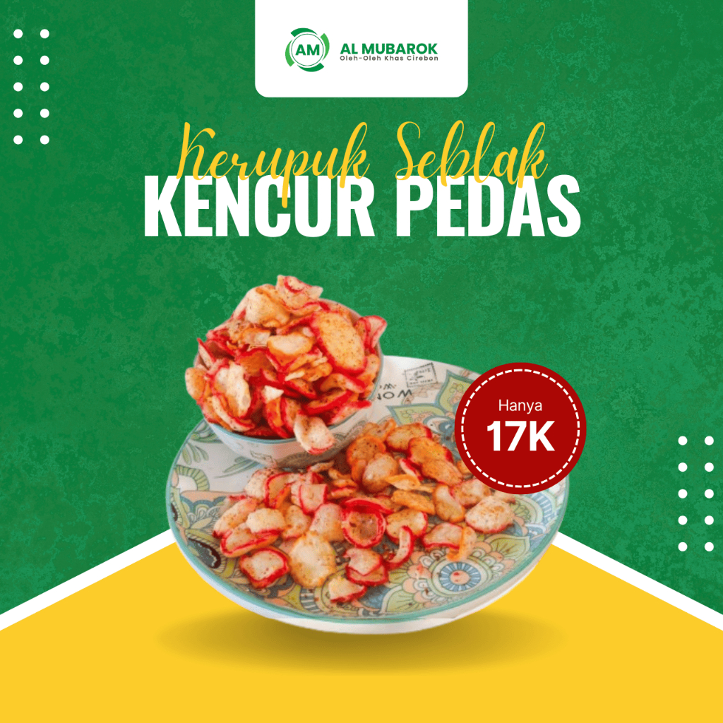 

Kerupuk Seblak Kencur Pedas – Enak dan Gurih 250gr, 500gr, 1Kg