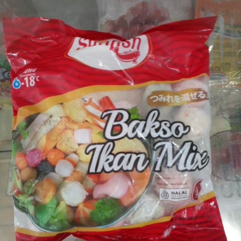 

Sunfish Bakso ikan Mix 500gr