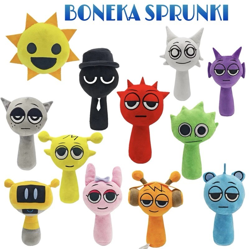 BONEKA SPRUNKI / BONEKA HOROR GAME SPRUNKI 30cm Toys Doll