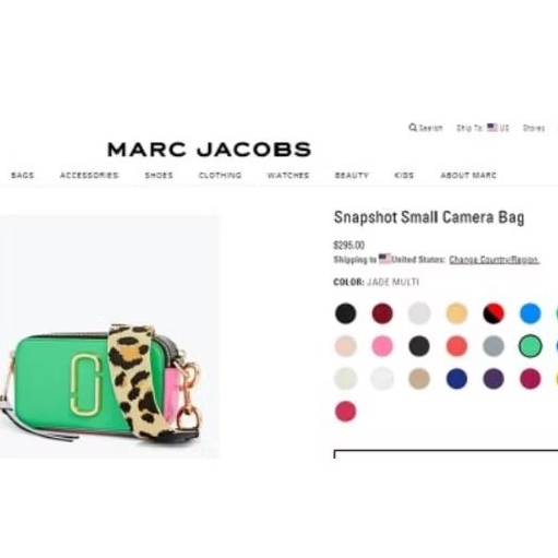 Tas Snapshot original Marc Jacobs preloved second Camera bag