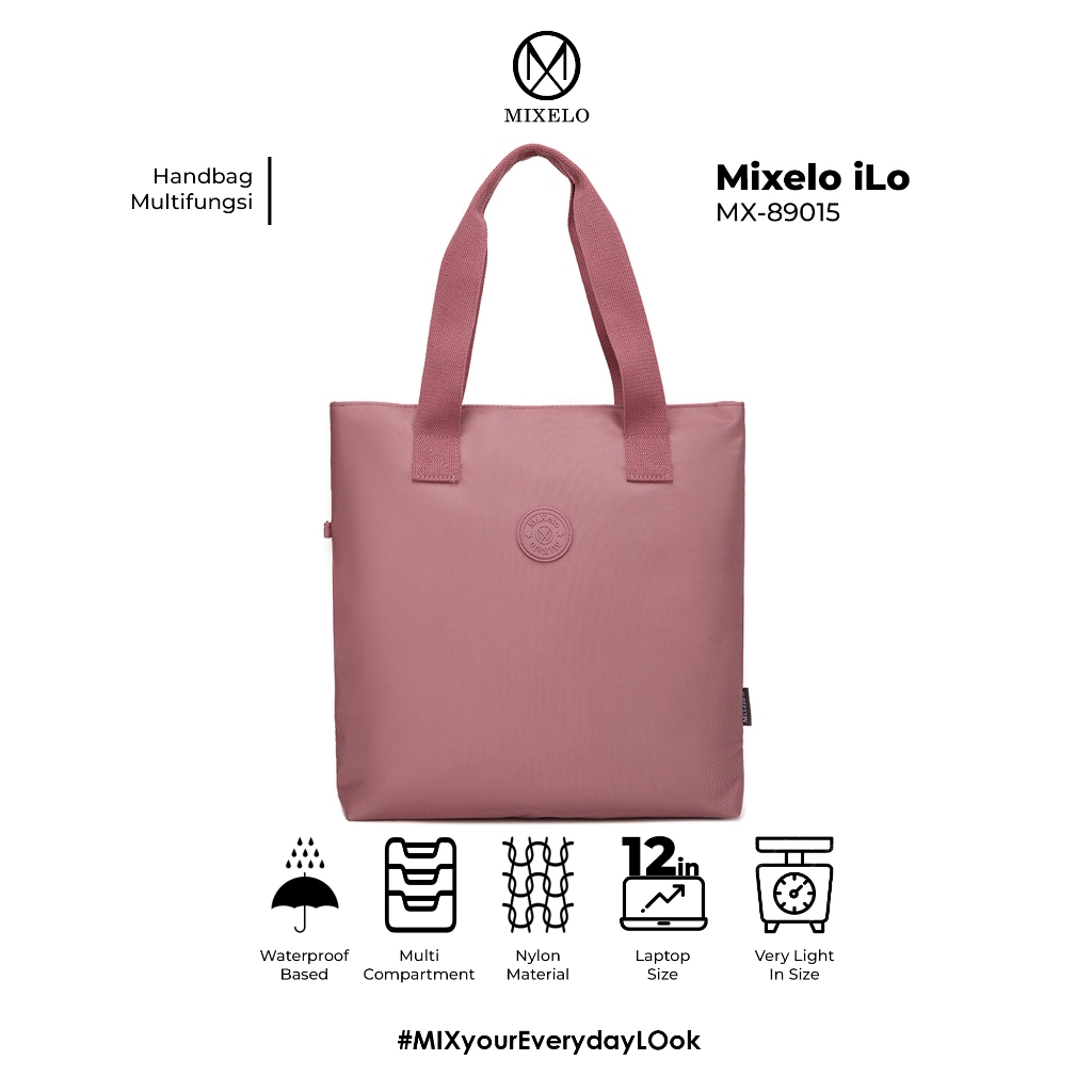 Model Kekinian, Gaya Vincent Tas Tote Bag Polos Mixelo 89015