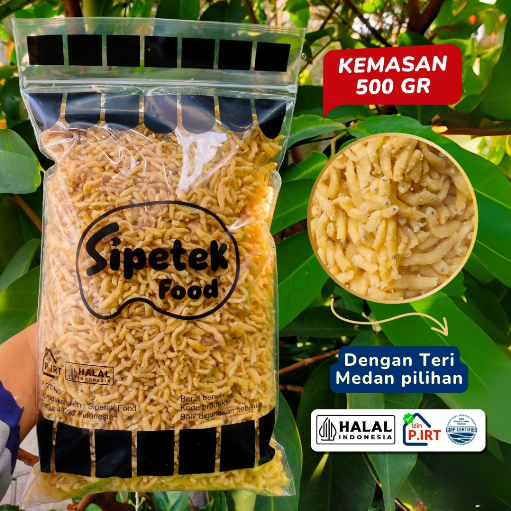 

[SPESIAL] Teri Nasi 500gr Sipetek