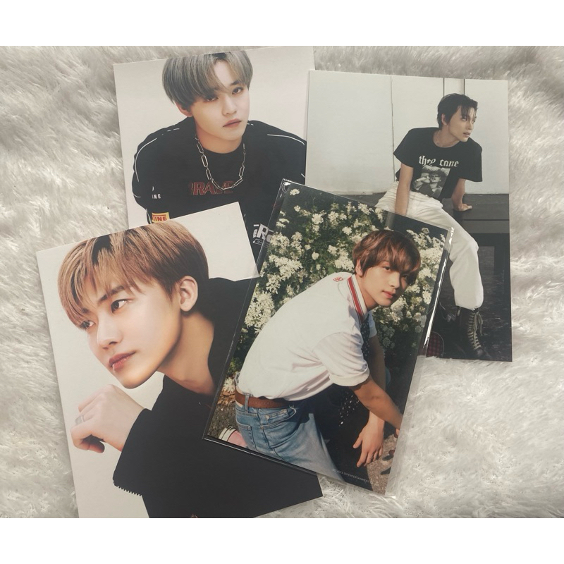 POSTCARD HAECHAN AYYO BLUE TO ORANGE, CHENLE JAEMIN TDS