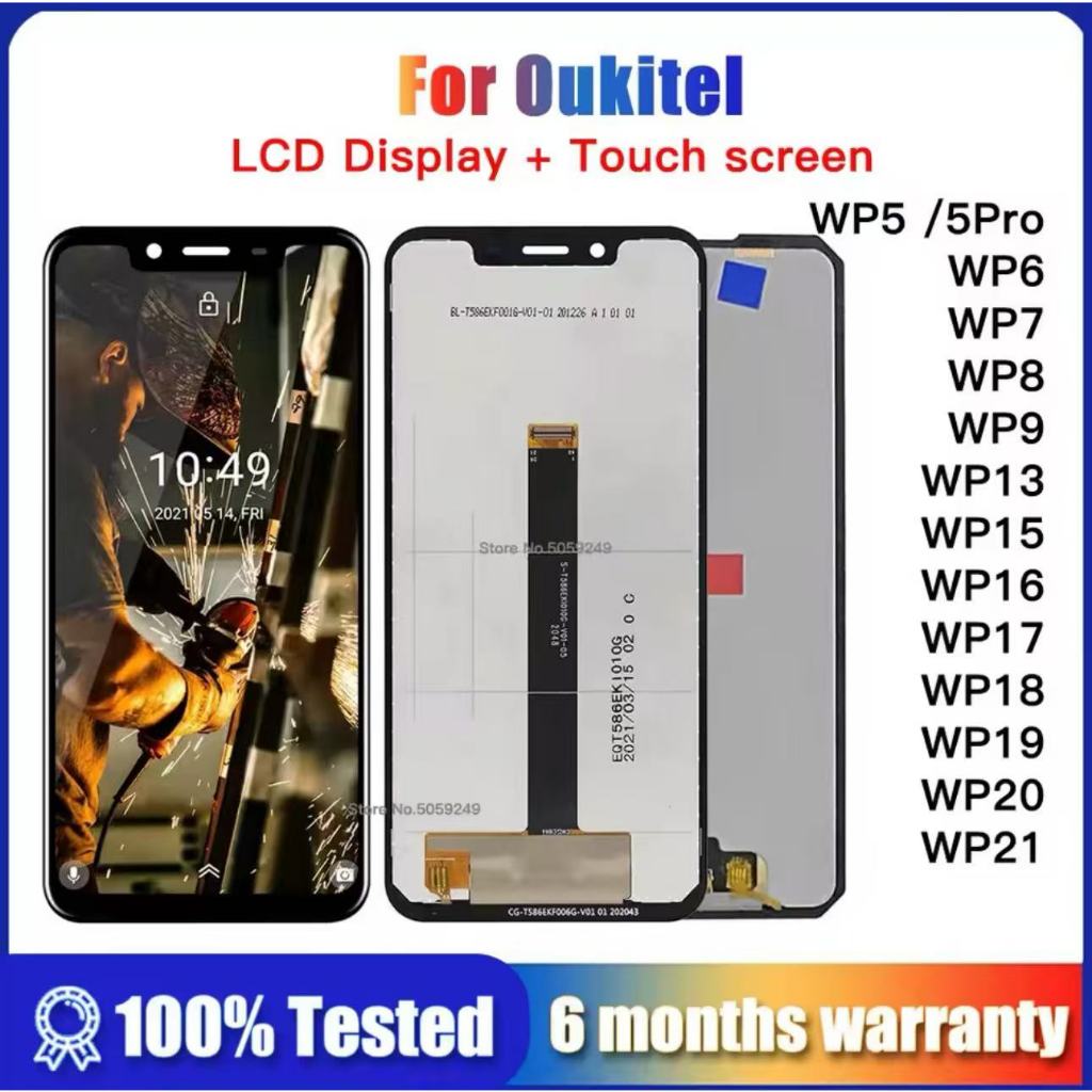 Original Oukitel WP20/WP19/WP18/WP17/WP21/WP21Ultra/WP16/20pro/WP23/WP26/WP28/WP22/WP15/WP13/WP27/WP