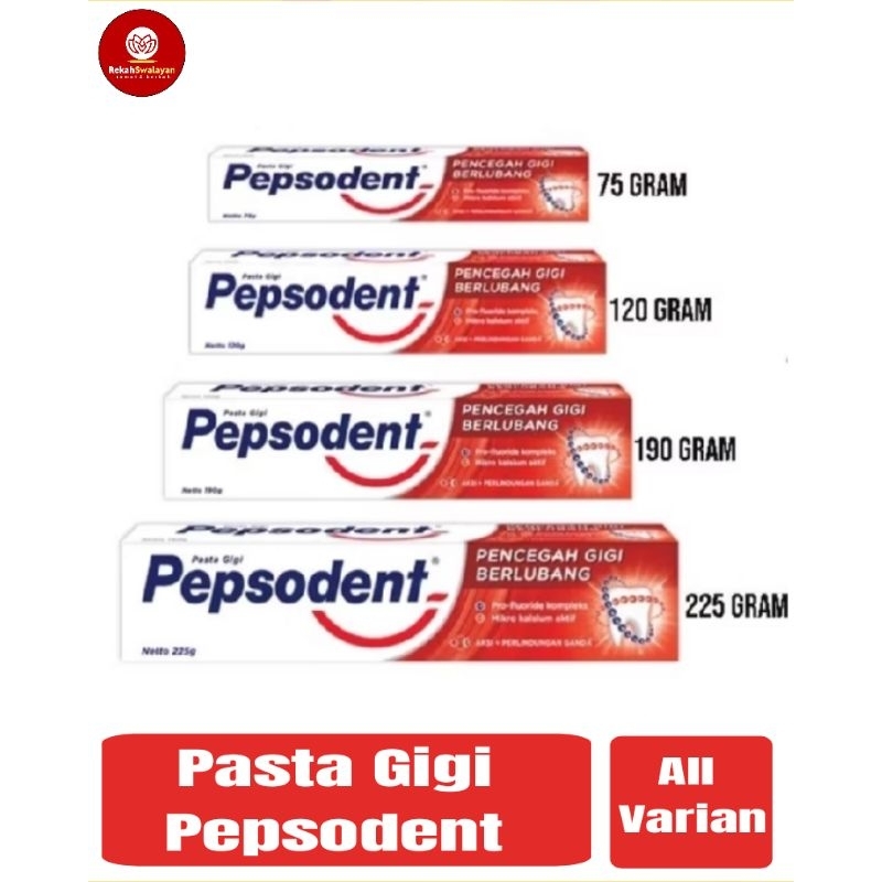 Pasta Gigi Pepsodent All Varian