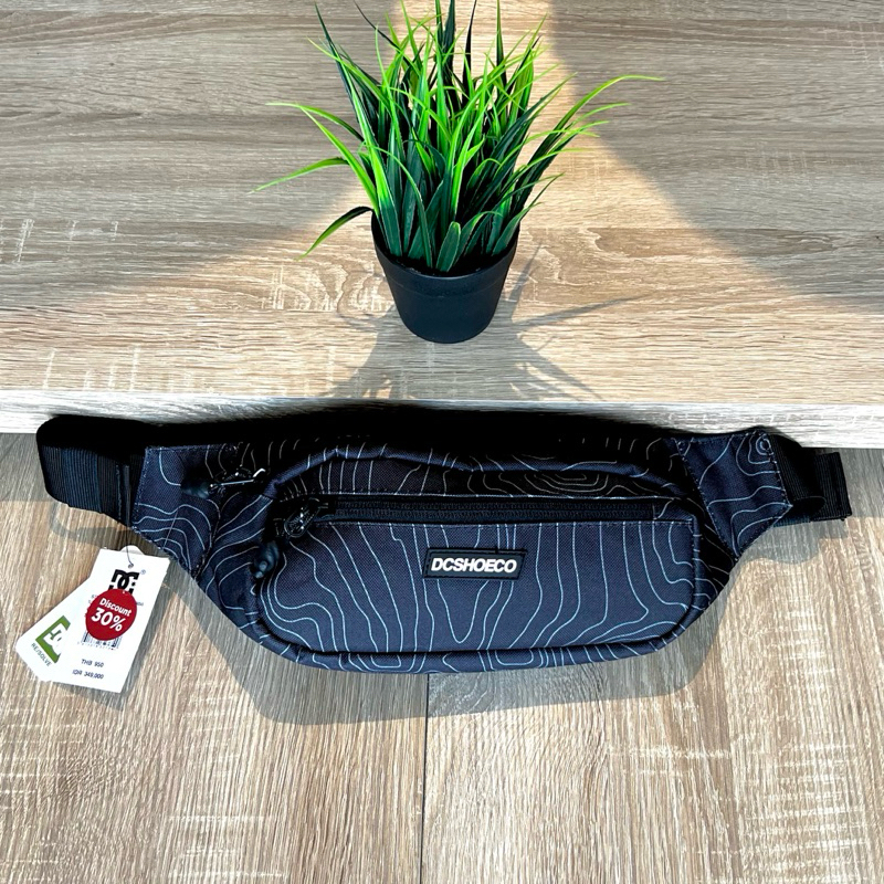 Waistbag DC Original Simple Logo tas pria Diskon