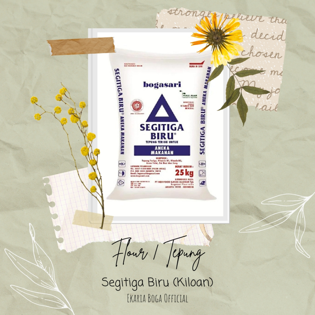 

FLOUR | TEPUNG TERIGU | BOGASARI | SEGITIGA BIRU | LOS/ CURAH/ KILOAN | SEGITIGA BIRU