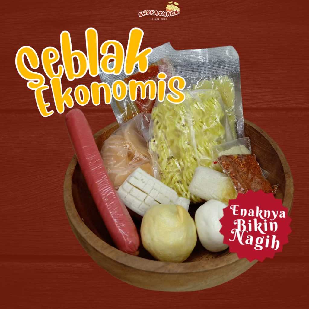 

SEBLAK INSTANT SEAFOOD EKONOMIS SHYFA SNACK